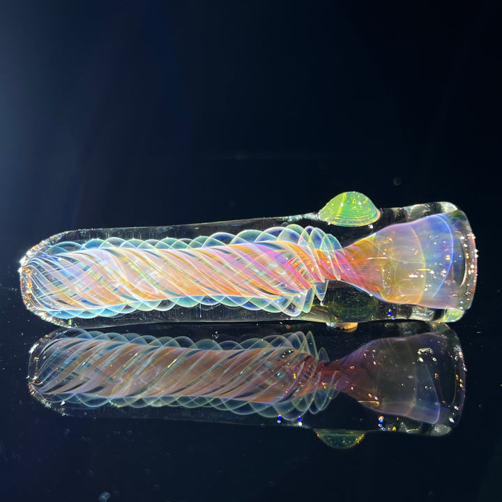 Thick Fume Chillum Glass Pipe Chuck Glass   