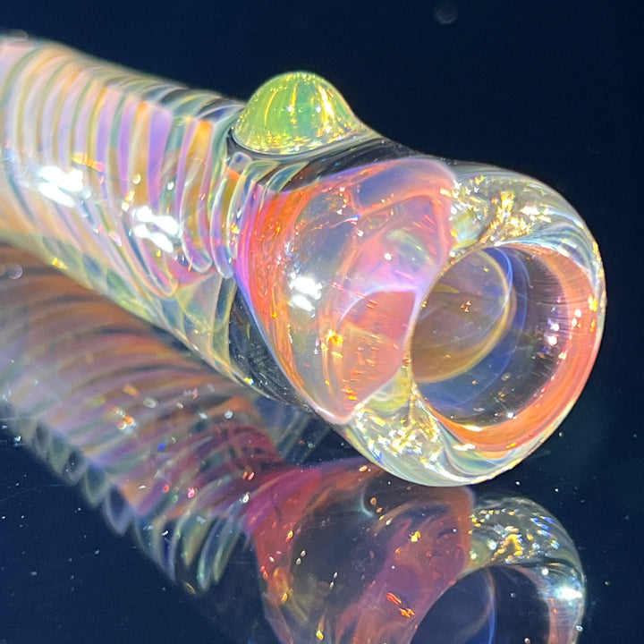 Thick Fume Chillum Glass Pipe Chuck Glass   