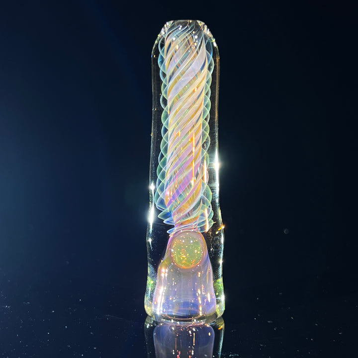 Thick Fume Chillum Glass Pipe Chuck Glass   