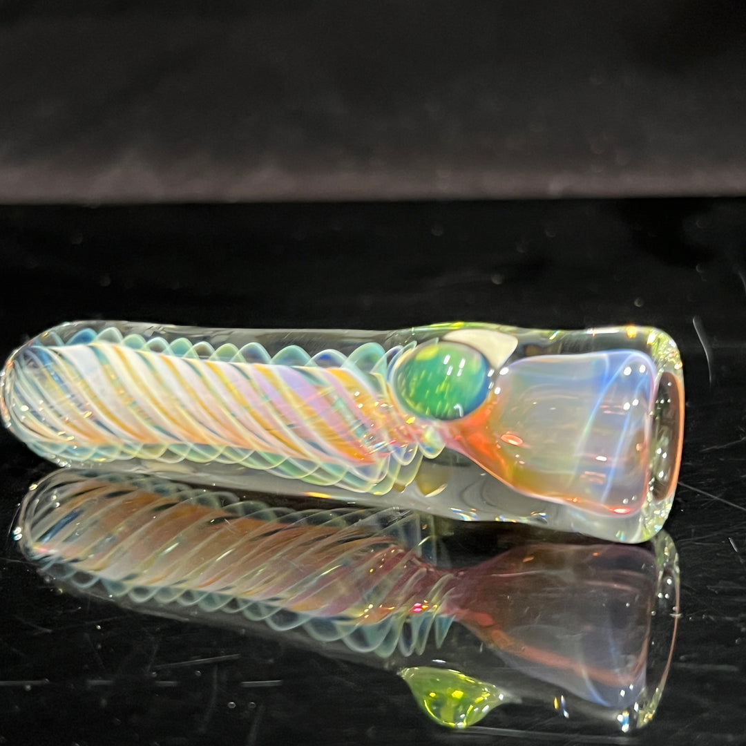 Thick Fume Chillum Glass Pipe Chuck Glass   