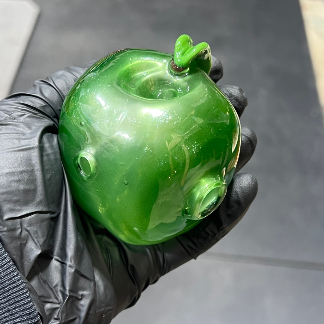 Green Poison Apple Pipe Glass Pipe Samson Glass