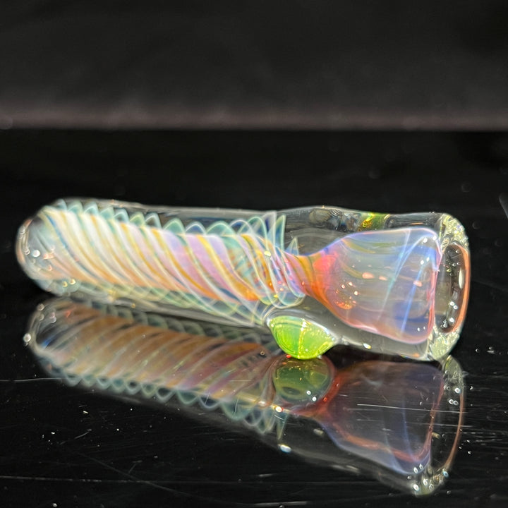 Thick Fume Chillum Glass Pipe Chuck Glass   