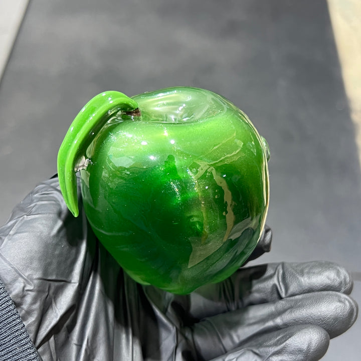 Green Poison Apple Pipe Glass Pipe Samson Glass