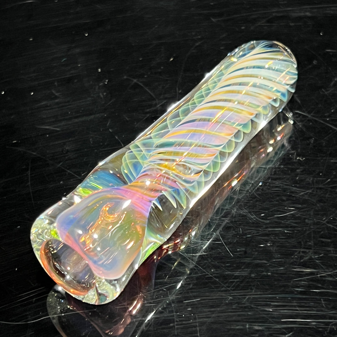 Thick Fume Chillum Glass Pipe Chuck Glass   