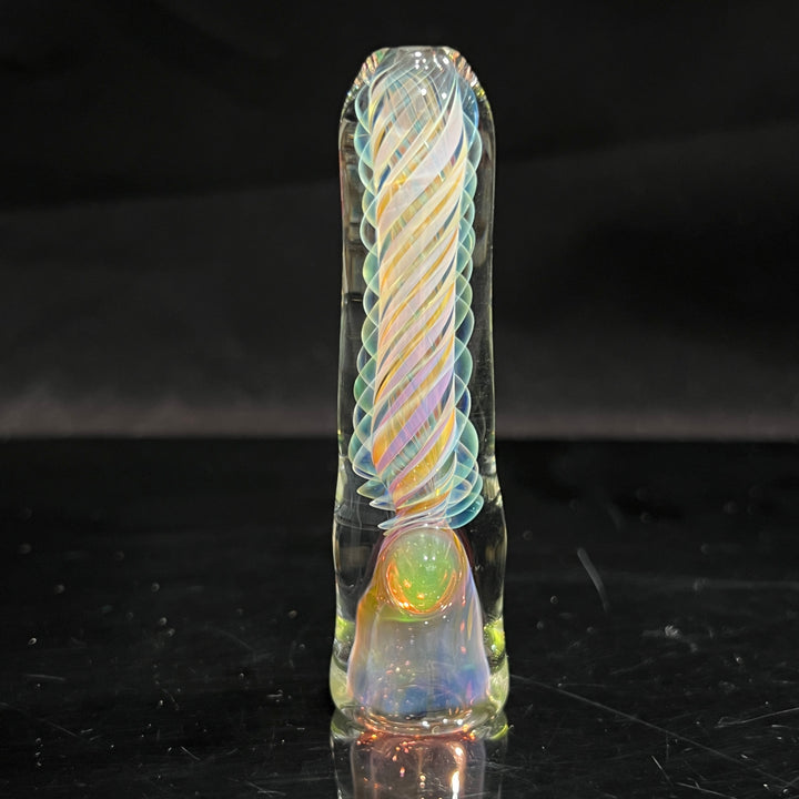 Thick Fume Chillum Glass Pipe Chuck Glass   