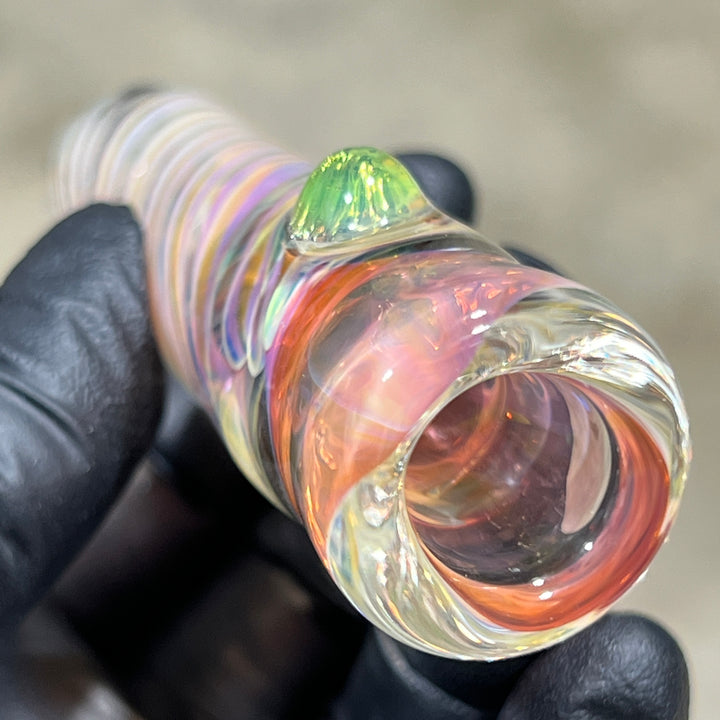 Thick Fume Chillum Glass Pipe Chuck Glass   