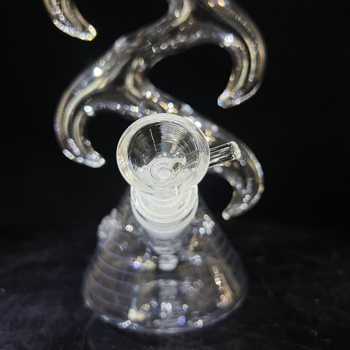 10" Horned Zong Beaker Glass Pipe TG   