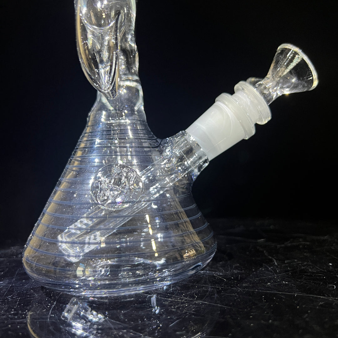 10" Horned Zong Beaker Glass Pipe TG   