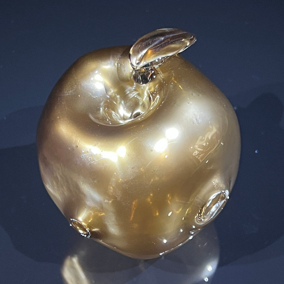 Midas Touch Golden Apple Pipe Glass Pipe Samson Glass