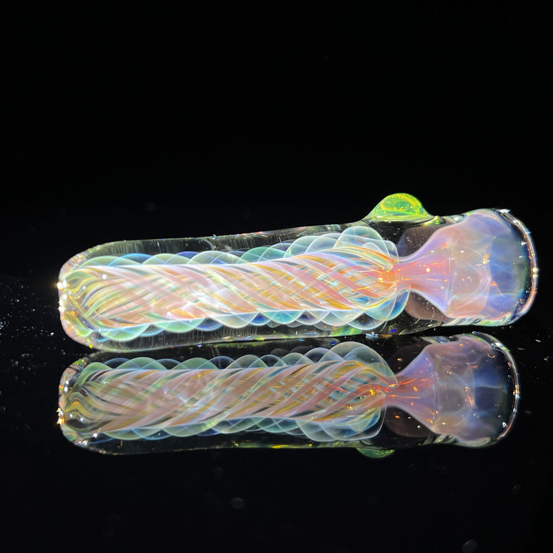 Thick Fume Chillum Glass Pipe Chuck Glass   