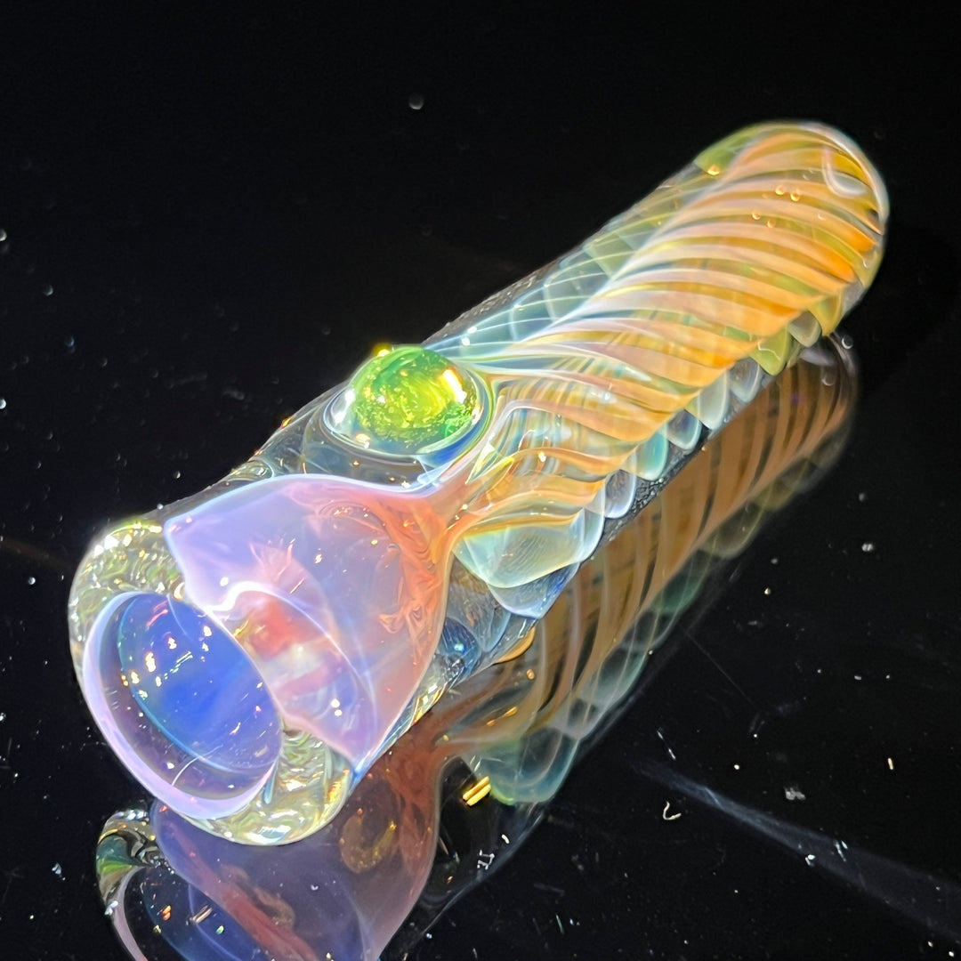 Thick Fume Chillum Glass Pipe Chuck Glass   