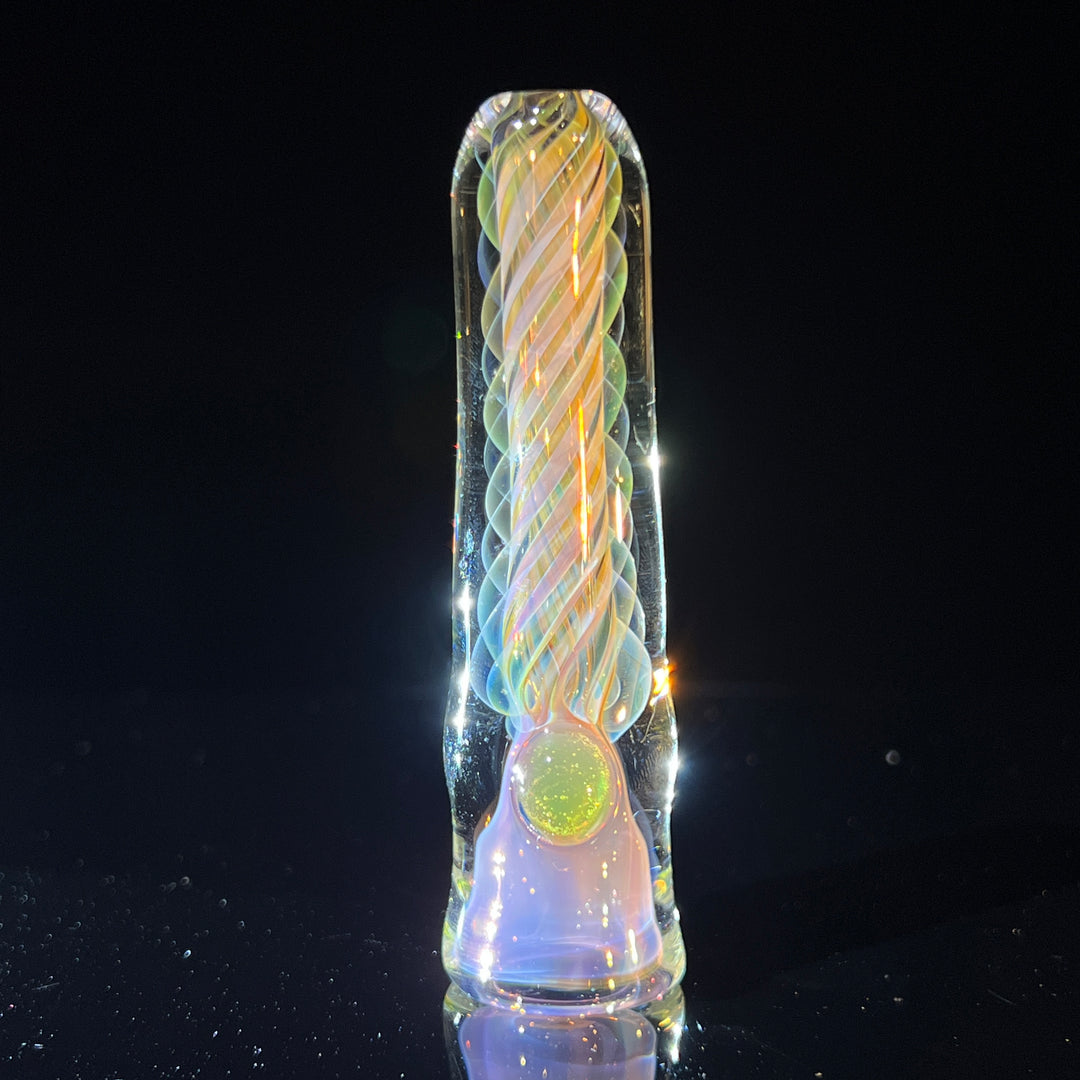 Thick Fume Chillum Glass Pipe Chuck Glass   