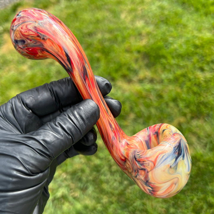 Shad Ryan Marble Sherlock Glass Pipe Shad Ryan   