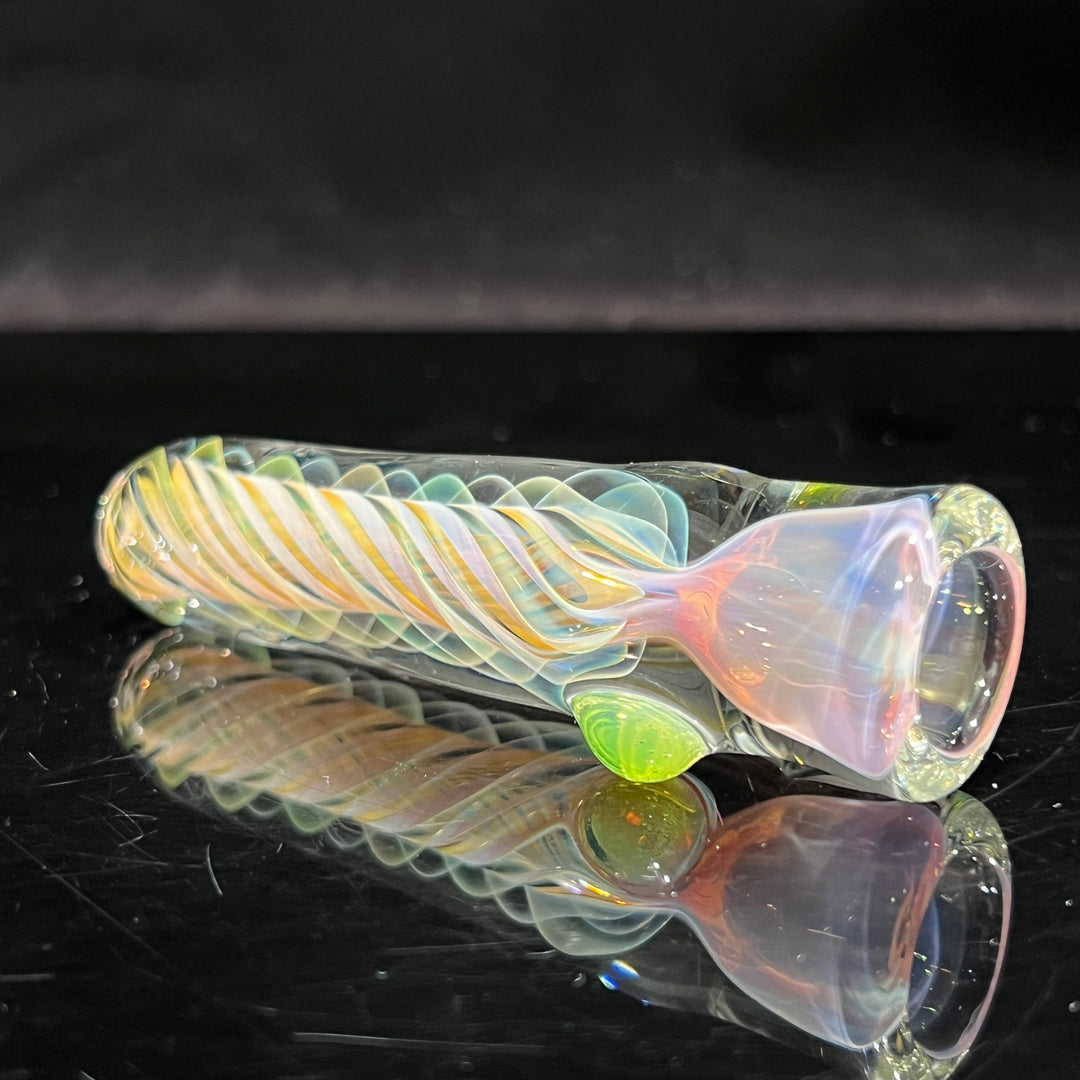 Thick Fume Chillum Glass Pipe Chuck Glass   