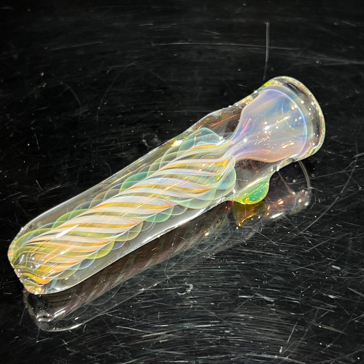 Thick Fume Chillum Glass Pipe Chuck Glass   