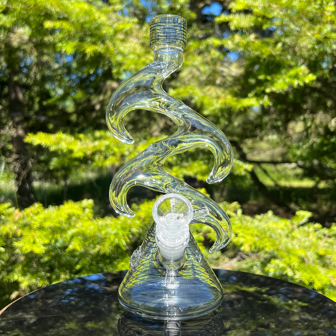 10" Horned Zong Beaker Glass Pipe TG   