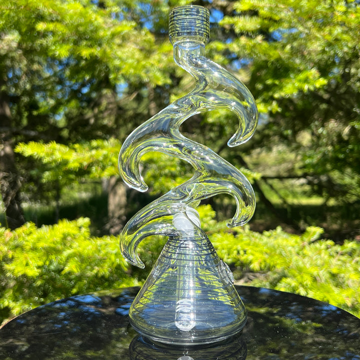 10" Horned Zong Beaker Glass Pipe TG   