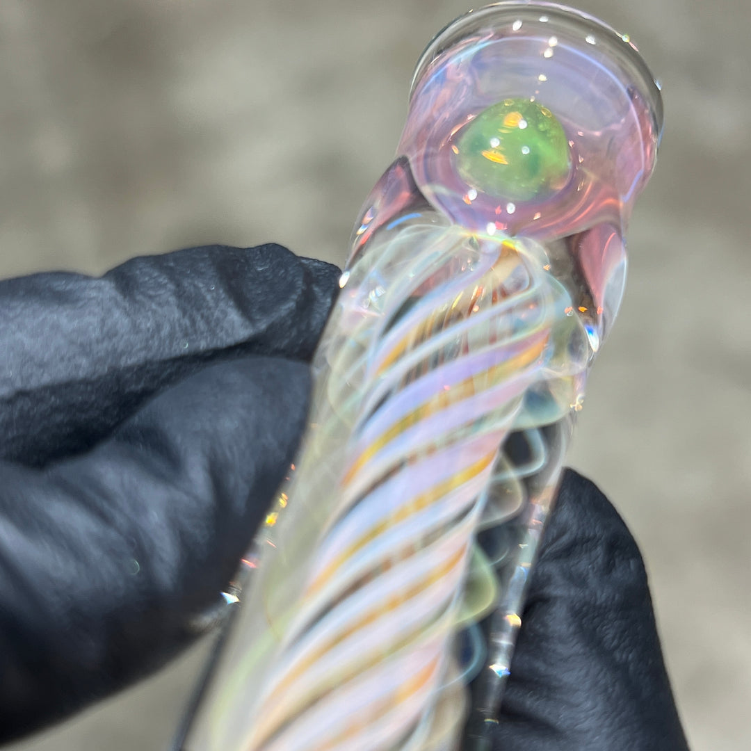 Thick Fume Chillum Glass Pipe Chuck Glass   