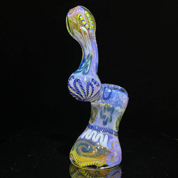 Inside Out Sherlock Bubbler Glass Pipe Tiny Mike   