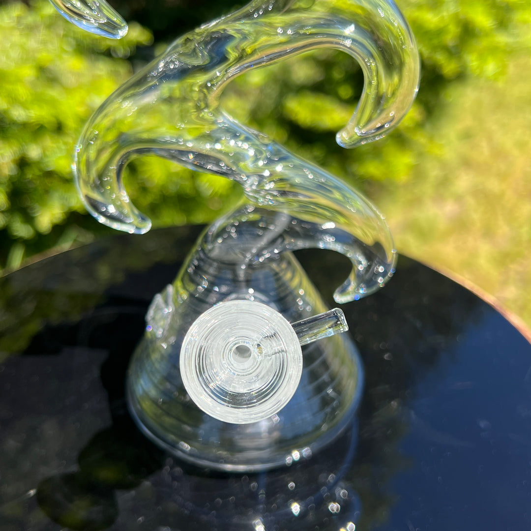 10" Horned Zong Beaker Glass Pipe TG   