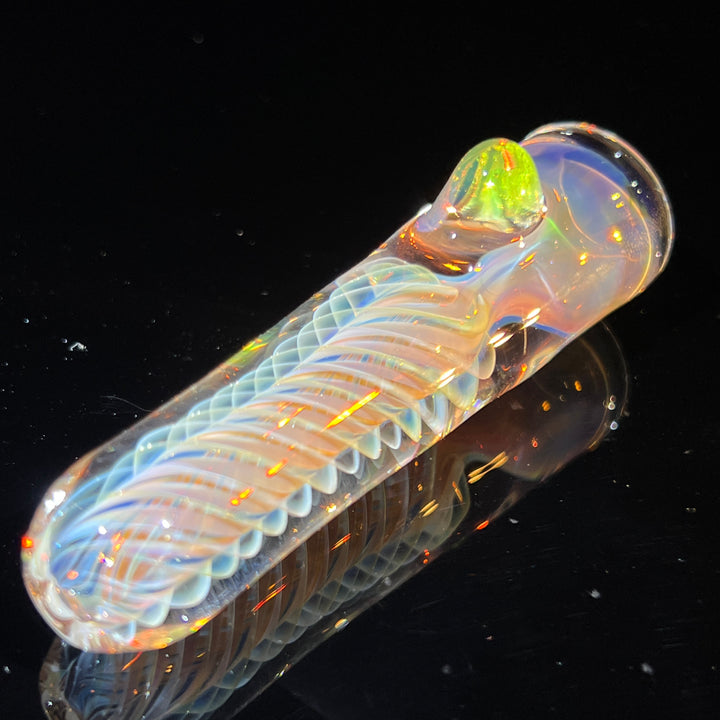 Thick Fume Chillum Glass Pipe Chuck Glass   