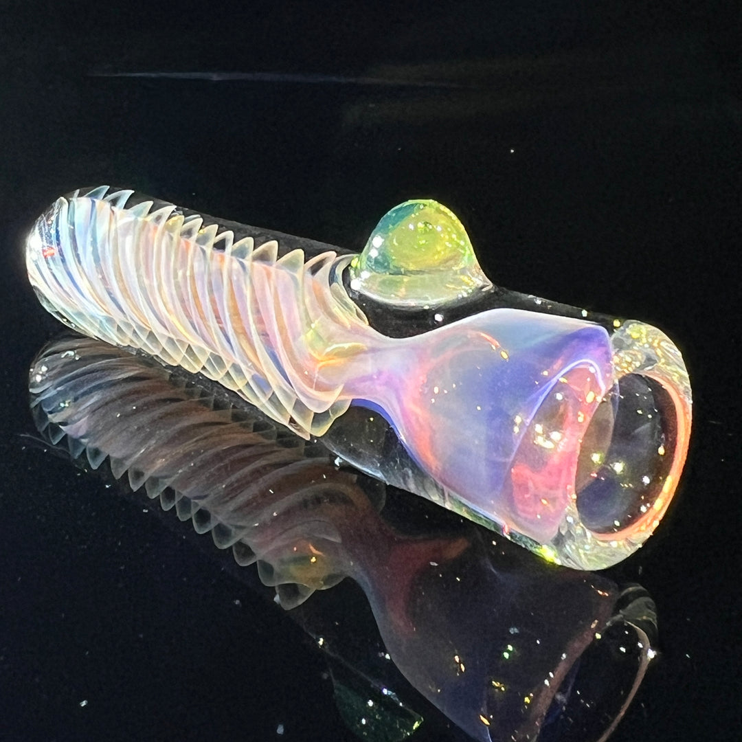 Thick Fume Chillum Glass Pipe Chuck Glass   