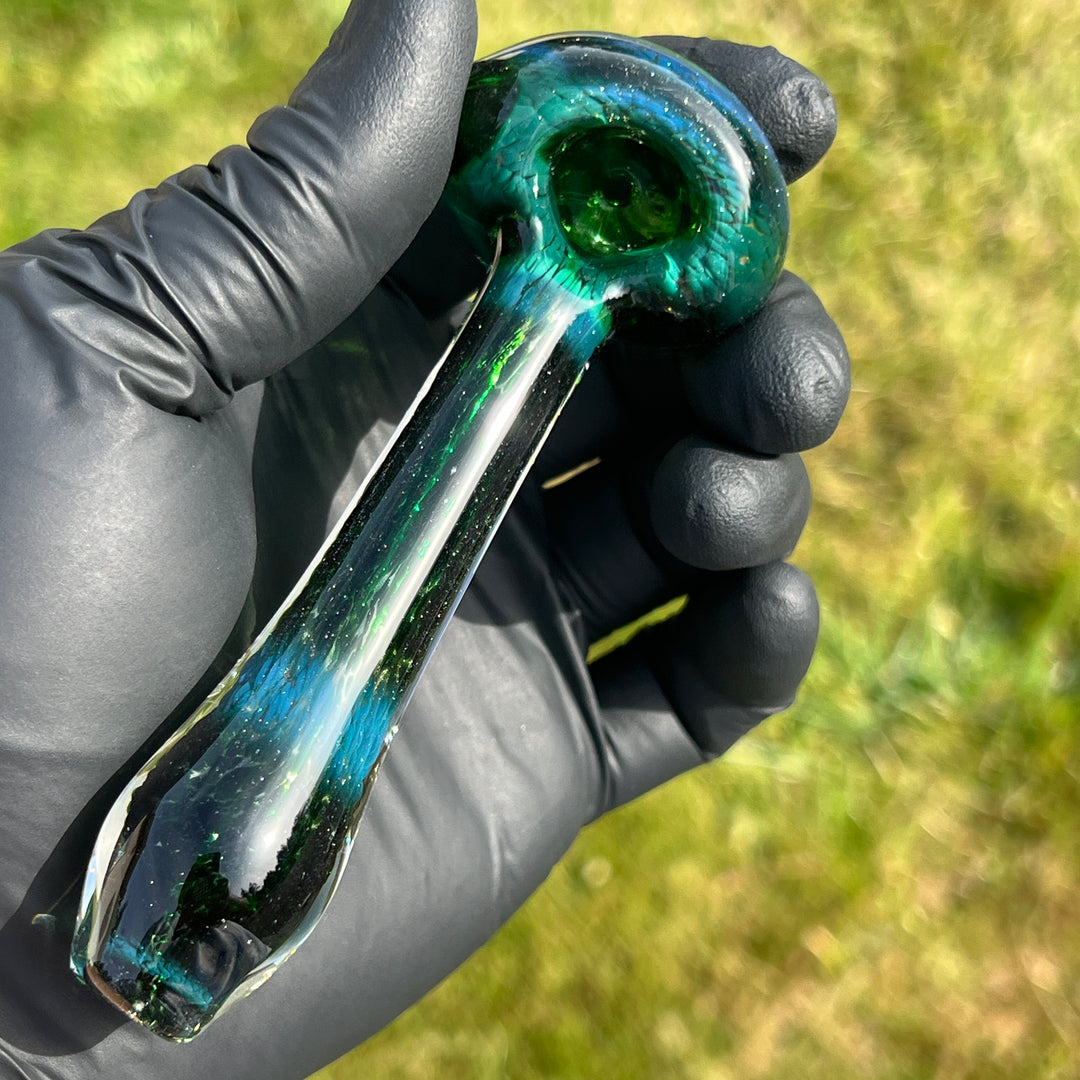 Experimental Jade Pipe Glass Pipe Beezy Glass   