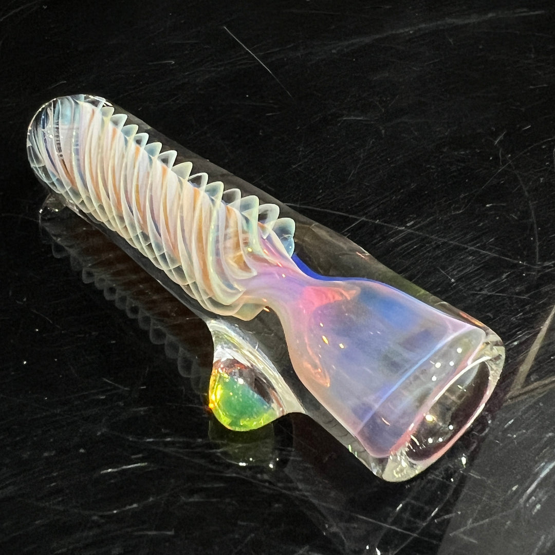 Thick Fume Chillum Glass Pipe Chuck Glass   