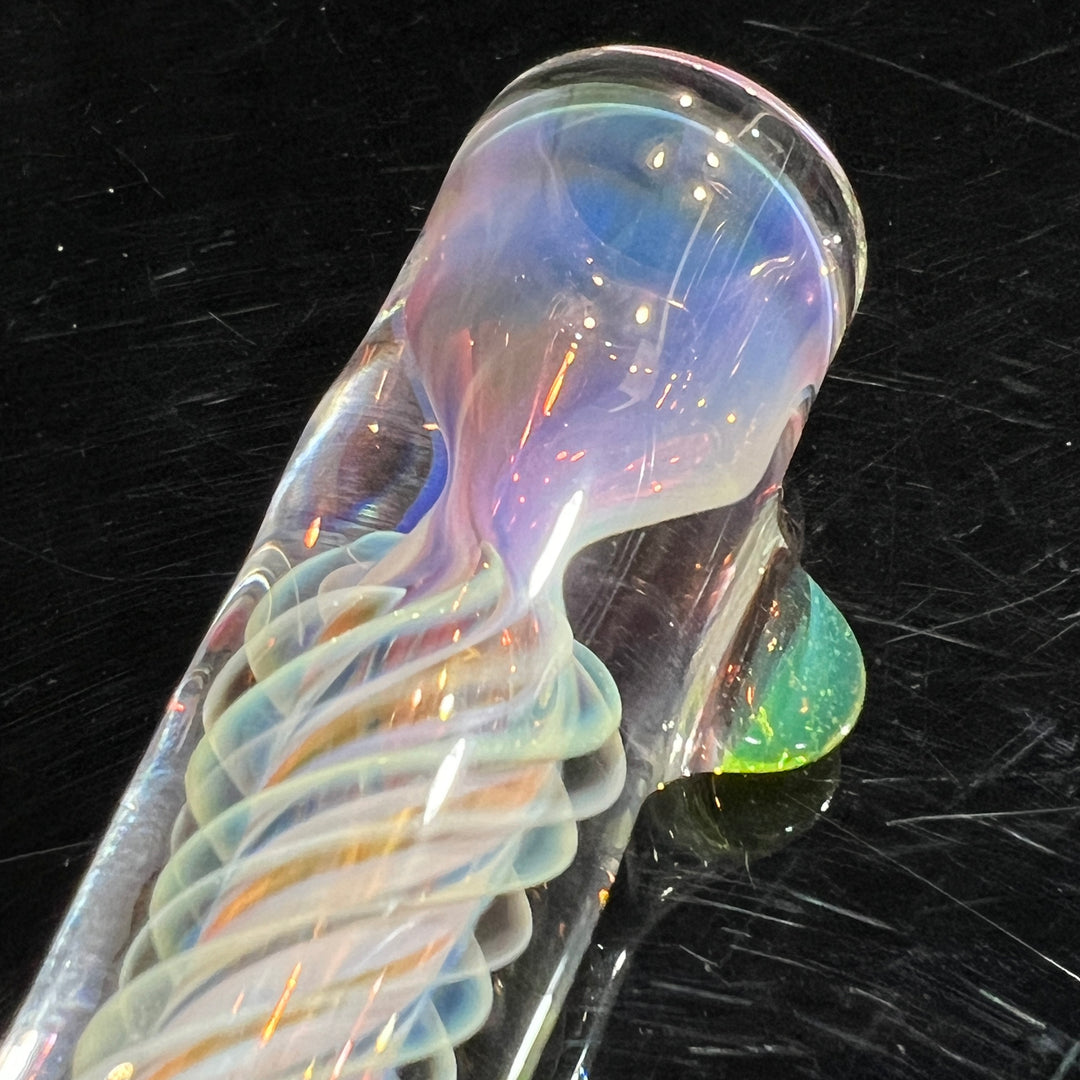 Thick Fume Chillum Glass Pipe Chuck Glass   