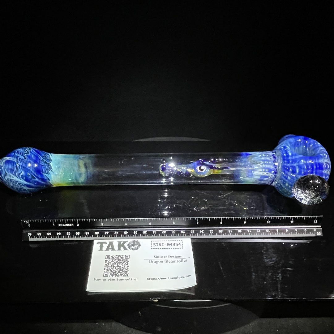 Dragon Steamroller Glass Pipe Sinister Designs   