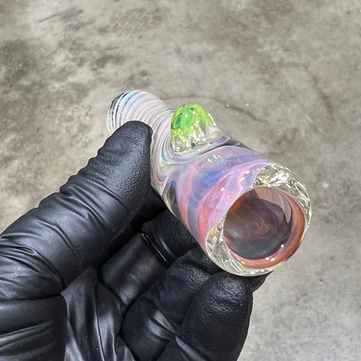 Thick Fume Chillum Glass Pipe Chuck Glass   