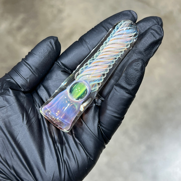 Thick Fume Chillum Glass Pipe Chuck Glass   