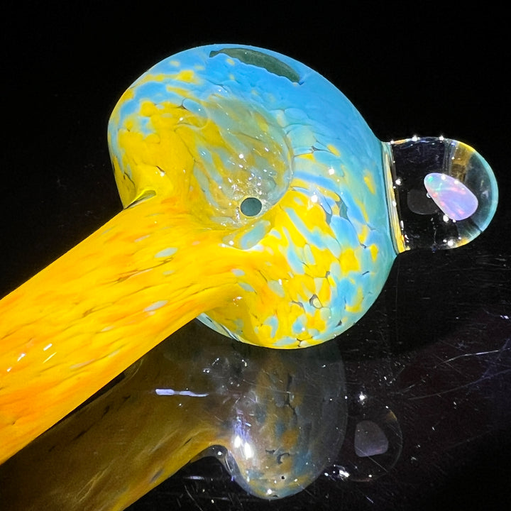 Fancy Opal Frog Spoon Glass Pipe Beezy Glass   