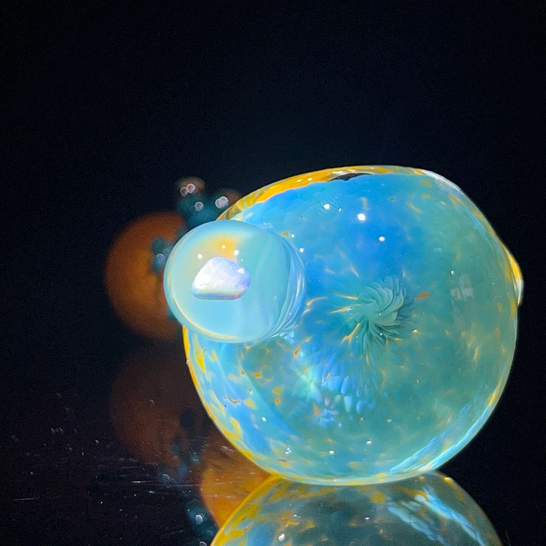 Fancy Opal Frog Spoon Glass Pipe Beezy Glass   