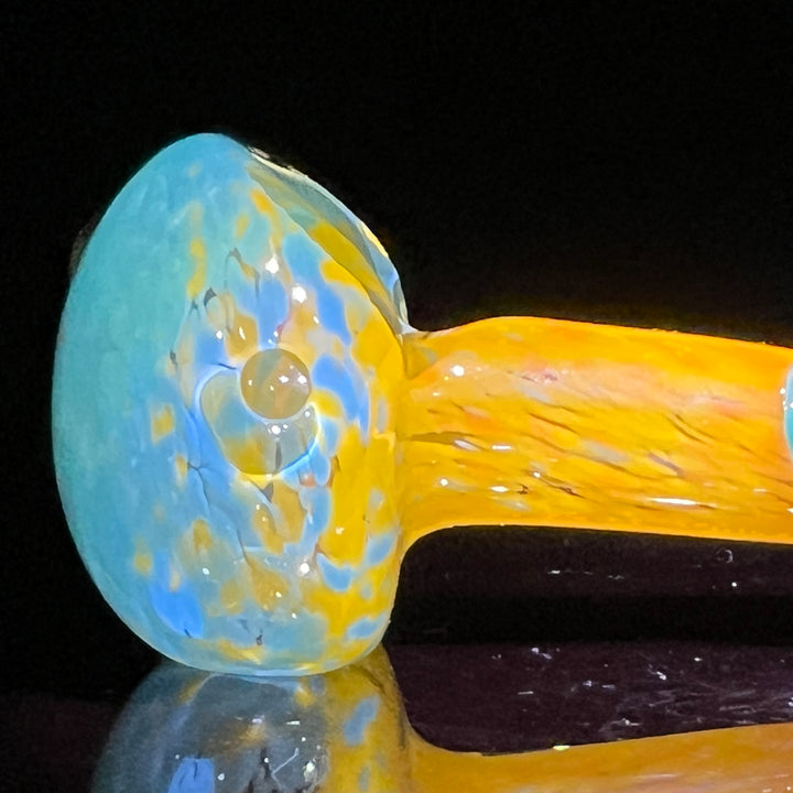 Fancy Opal Frog Spoon Glass Pipe Beezy Glass   