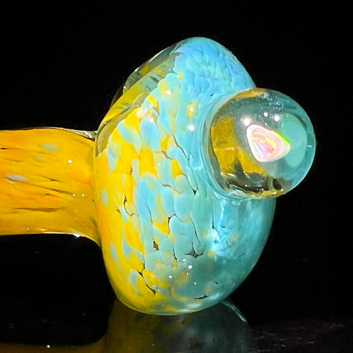 Fancy Opal Frog Spoon Glass Pipe Beezy Glass   