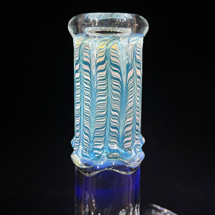 11" Double Bubble Color Rake Bong Glass Pipe Mary Jane's Glass