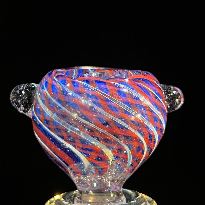 50 X 5 Fumed Beaker Bong 10" + Pull Slide Combo Glass Pipe TG   