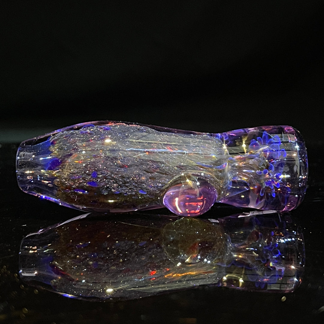 Black Plasma Chillum Glass Pipe Tako Glass   