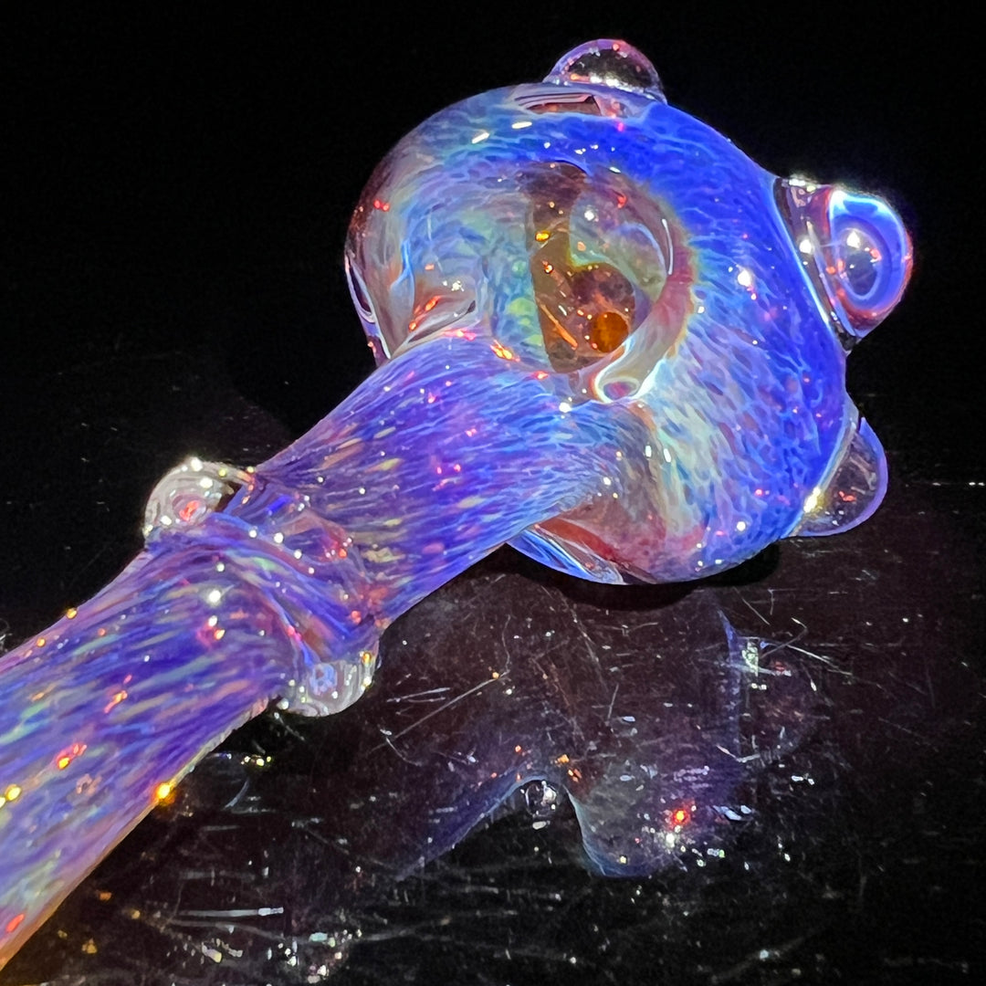 Purple Magic Marble Pipe Glass Pipe Beezy Glass   