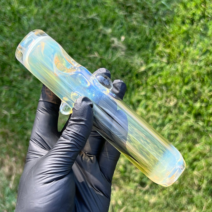 6" Fume Steamroller Glass Pipe TG   