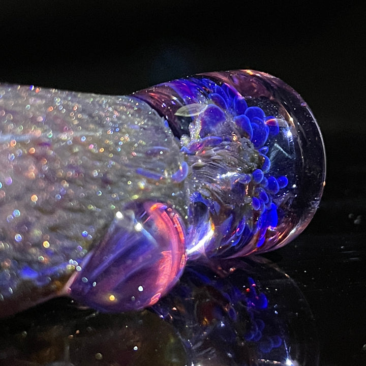 Black Plasma Chillum Glass Pipe Tako Glass   