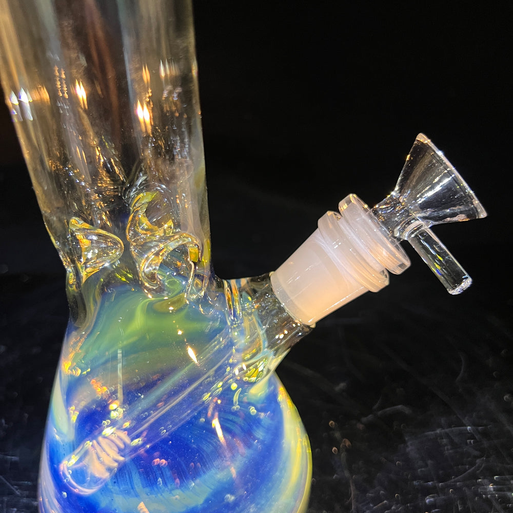 10" Fume Beaker Bong Glass Pipe TG   