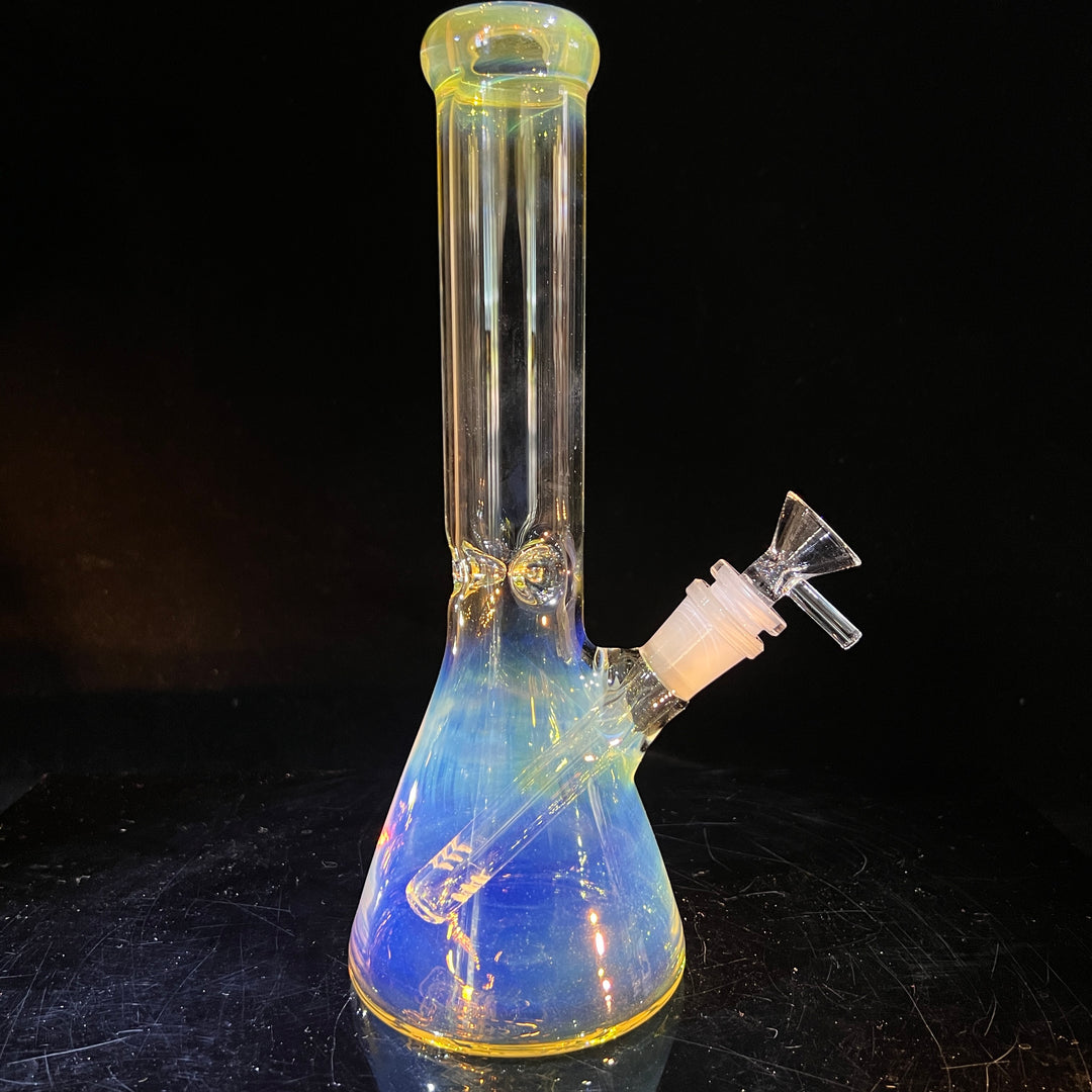 10" Fume Beaker Bong Glass Pipe TG   