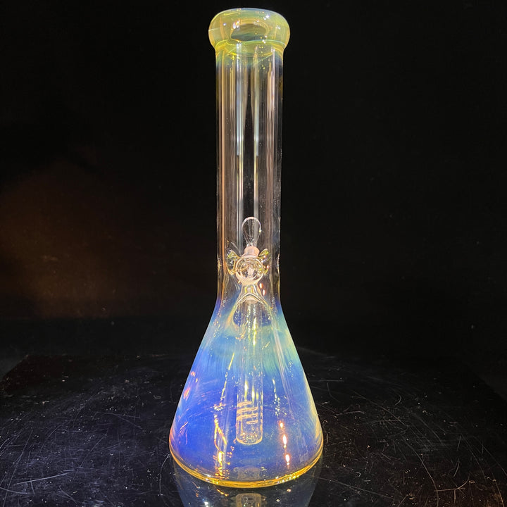 10" Fume Beaker Bong Glass Pipe TG   