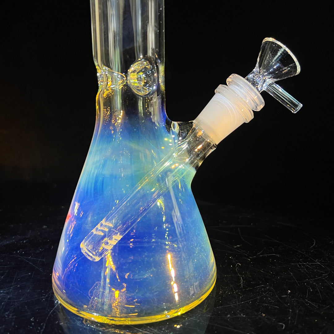 10" Fume Beaker Bong Glass Pipe TG   