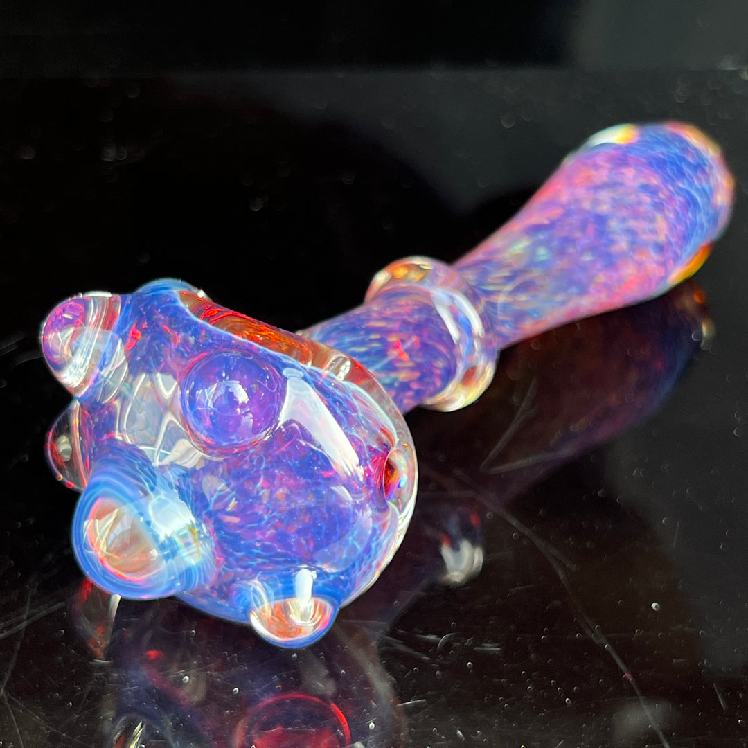 Purple Magic Marble Pipe Glass Pipe Beezy Glass   