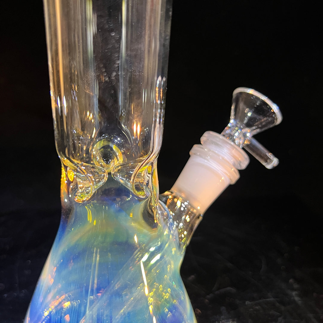 10" Fume Beaker Bong Glass Pipe TG   