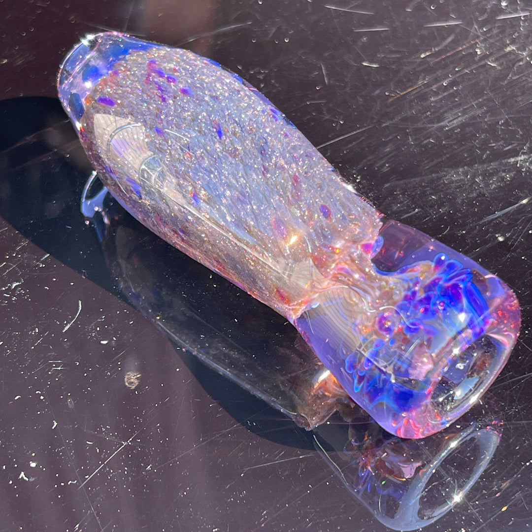 Black Plasma Chillum Glass Pipe Tako Glass   