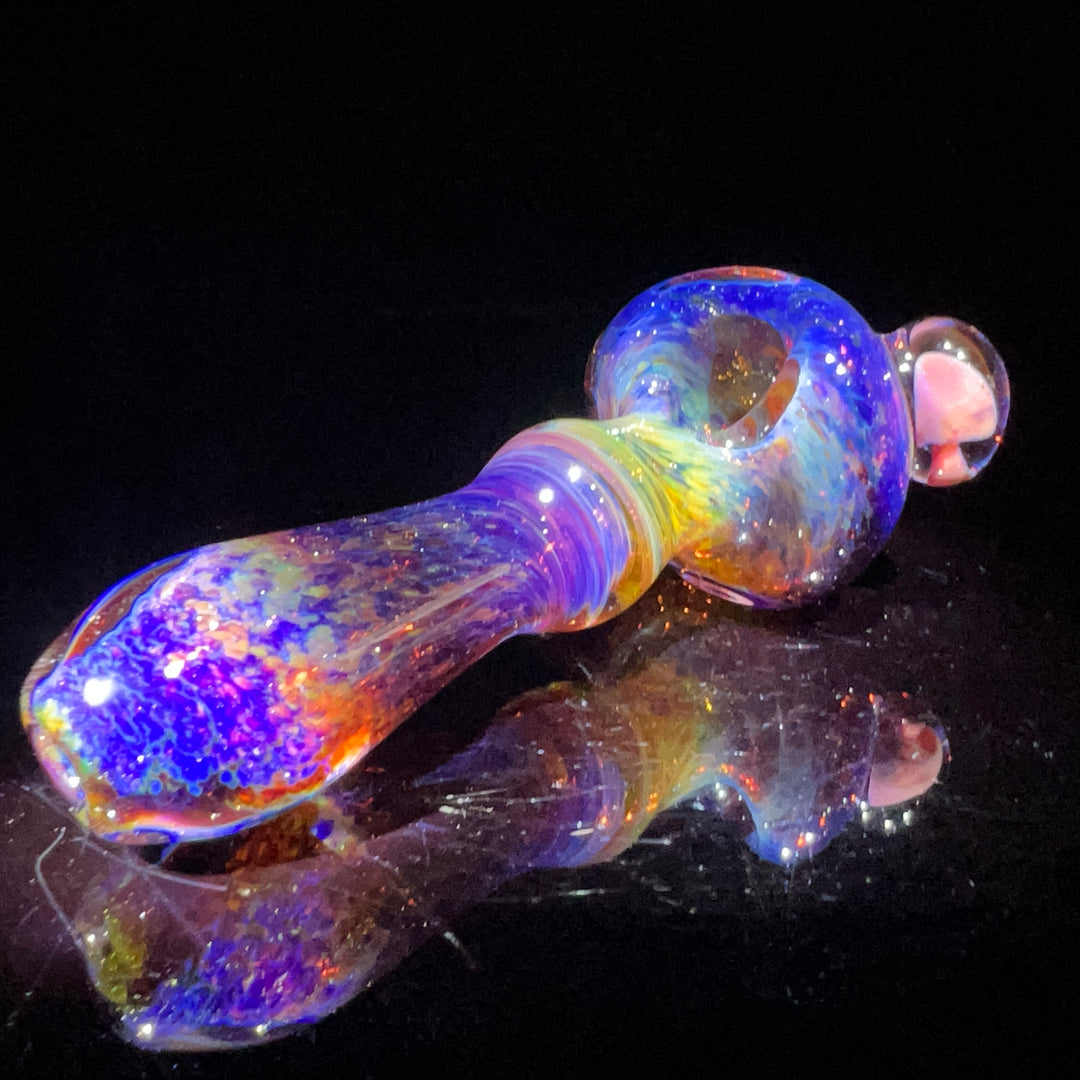 Purple Magic Mushroom Pipe Glass Pipe Beezy Glass   